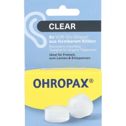 Clear Ohrstöpsel – Komfort und Schutz für jede Situation>OHROPAX Sale
