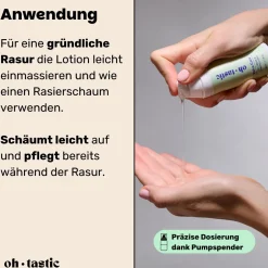ohtastic 2in1 Sensitiv Wash & Shaving Gel| Online