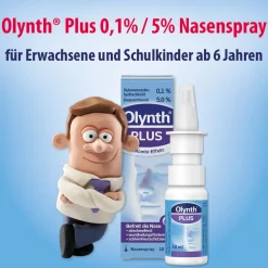® PLUS 0,1 % / 5 % Nasenspray|Olynth Online