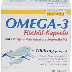 Omega-3 Fischöl-Kapseln| New