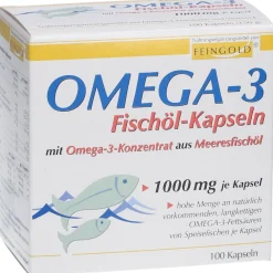 Omega-3 Fischöl-Kapseln| New