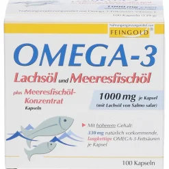 Omega-3 Lachsöl und Meeresfischöl Kapseln><noscript><img width=