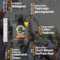 one:47® After Party Kapseln mit Elektrolyten und Vitaminen><noscript><img width=
