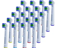 OneBuy24 - Aufsteckbürsten kompatibel mit vielen Oral-B elektrischen Zahnbürsten| Hot