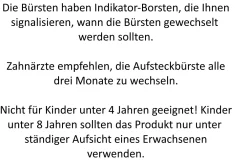 OneBuy24 - Aufsteckbürsten kompatibel mit vielen Oral-B elektrischen Zahnbürsten><noscript><img width=