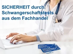 One+Step Blue Line ultraempfindlicher Schwangerschaftstest - Frühtest 10 miu/ml><noscript><img width=