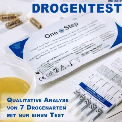 One+Step Drogentest für 7 Drogenarten - (COC/THC/OPI/AMP/MTD/BZO/MET)|one-step Discount
