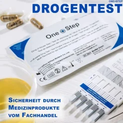 One+Step Drogentest für 7 Drogenarten - (COC/THC/OPI/AMP/MTD/BZO/MET)|one-step Discount