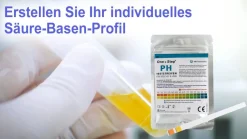 100 One+Step pH Teststreifen für Urin UND Speichel - Selbsttest zur Ermittlung des ph Werts><noscript><img width=