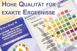 One+Step Urinteststreifen für 10 Indikatoren inkl. Referenzfarbkarte><noscript><img width=