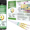 100 One+Step Urinteststreifen für 8 Indikatoren - Gesundheitstest inkl. Referenzfarbkarte>one-step