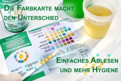 100 One+Step Urinteststreifen für 8 Indikatoren - Gesundheitstest inkl. Referenzfarbkarte><noscript><img width=