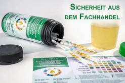 100 One+Step Urinteststreifen für 8 Indikatoren - Gesundheitstest inkl. Referenzfarbkarte><noscript><img width=