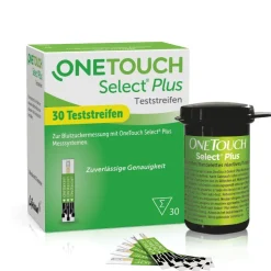 OneTouch Select® Plus Blutzuckerteststreifen zur Blutzucker-Messung bei Diabetes (Zucker-Krankheit)| New