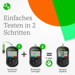 OneTouch Select Plus Flex® Blutzucker-Messgerät Set (mmol/l)> Outlet
