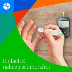 OneTouch Select Plus Flex® Diabetes Starter-Set XL mmol/l, 40 Teststreifen, 40 sterile Lanzetten, 1 Stechhilfe><noscript><img width=