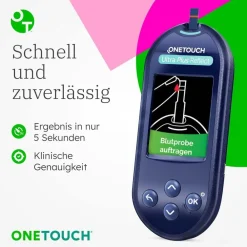 OneTouch Ultra Plus Reflect® Blutzucker-Messgerät Set mmol/L><noscript><img width=