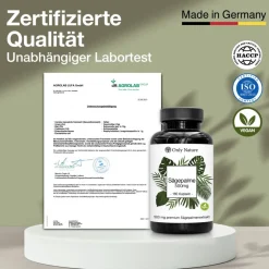Only Nature® Sägepalmenextrakt 500 mg - in Deutschland produziert - Sägepalme Prostata Kapseln| Outlet