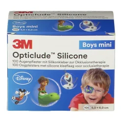 Opticlude 3M Silicone Disney Boys mini 5 cm x 6 cm><noscript><img width=