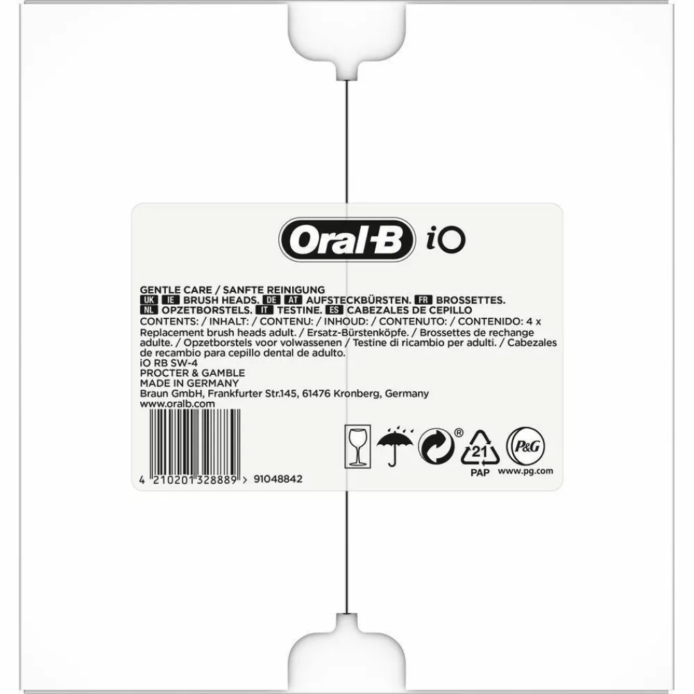 Oral-B Aufsteckbürsten iO Sanfte Reinigung 4er FFU> Outlet