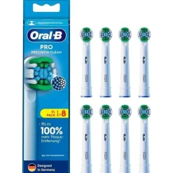 Oral-B  Aufsteckbürsten 8 Stück PRO Precision Clean weiß| Best