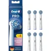 Oral-B  Aufsteckbürsten 6 Stück PRO Sensitive Clean weiß| Hot