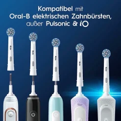 Oral-B  Aufsteckbürsten 6 Stück PRO Sensitive Clean weiß| Hot