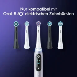 Oral-B iO Strahlendes Weiss Aufsteckbürsten für elektrische Zahnbürste, Briefkastenfähige Verpac><noscript><img width=