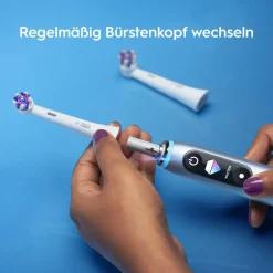 Oral-B iO Strahlendes Weiss Aufsteckbürsten für elektrische Zahnbürste, Briefkastenfähige Verpac><noscript><img width=