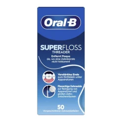 Zahnseide Superfloss Threader>Oral-B Online