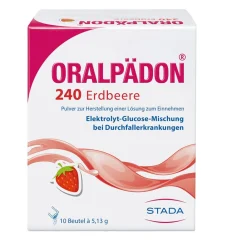 ® 240 Erdbeere Elektrolytepulver|Oralpädon New