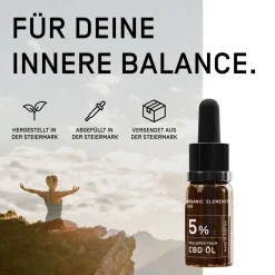ORGANIC ELEMENTS Vollspektrum CBD Öl 5%| Outlet