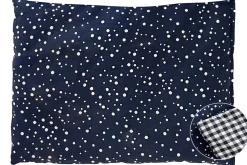 Original 1-Kammer-Kirschkernkissen Tupfendruck Blau 30 x 20 cm>Dr. Berger Online