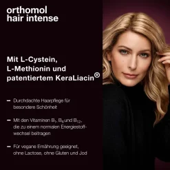 Hair Intense - Mikronährstoffe für schönes Haar - mit Biotin, Kupfer, Zink und dem patentierten KeraLiacin - Kapseln><noscript><img width=