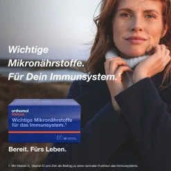 Immun - Mikronährstoffe zur Unterstützung des Immunsystems - mit Vitamin C, Vitamin D und Zink - Tabletten/Kapseln|Orthomol Sale