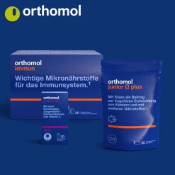 junior C plus - mit Vitamin C als Beitrag zu einer normalen Funktion des Immunsystems - Waldfrucht und Mandarine-Orange - Kautabletten><noscript><img width=