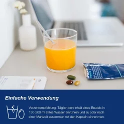 Mental - für Gehirn, Konzentration und Gedächtnis - mit Omega-3-Fettsäure, Magnesium und Vitamin B12 - Granulat/Kapseln>Orthomol Best