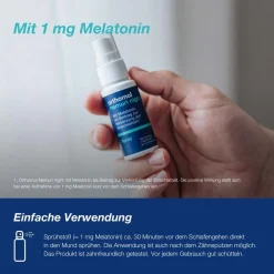 Nemuri night - zur Verkürzung der Einschlafzeit - Einschlafspray mit Melatonin|Orthomol Best