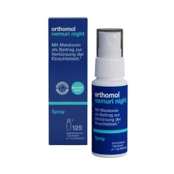 Nemuri night - zur Verkürzung der Einschlafzeit - Einschlafspray mit Melatonin>Orthomol New