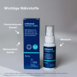 Nemuri night - zur Verkürzung der Einschlafzeit - Einschlafspray mit Melatonin><noscript><img width=