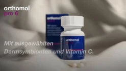 Pro 6 - mit einer Kombination ausgewählter Darmsymbionten und Vitamin C - Kapseln|Orthomol Outlet