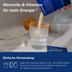 Vital f für Frauen - bei Müdigkeit - mit B-Vitaminen, Omega-3, Magnesium - Granulat/Tabletten/Kapseln - Grapefruit-Geschmack|Orthomol Sale