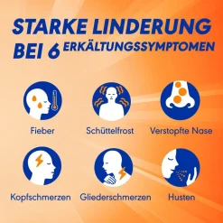 OtriComplex Erkältungskapseln 500 mg Paracetamol, 6,1 mg Phenylephrinhydrochlorid, 100 mg Guaifenesin| Hot