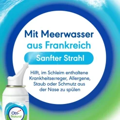 OtriNatural Nasenreinigung Soft, Meerwasser Nasenspray, 100 % natürlich,| Best