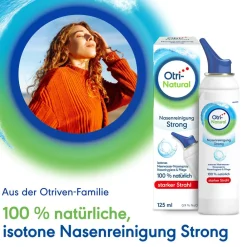 OtriNatural Nasenreinigung Strong, Meerwasser Nasenspray, 100 % natürlich| Clearance