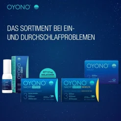 OYONO® Nacht Intens mit 1,9mg Melatonin und Ashwagandha, Baldrian, Lavendel><noscript><img width=