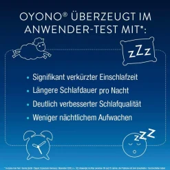 OYONO® Nacht mit 1mg Melatonin, Baldrian und Zitronenmelisse><noscript><img width=