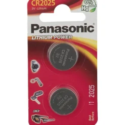 Lithium Knopfzelle Cr 2025 3V>Panasonic Hot
