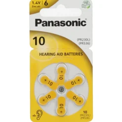 PR10 Hörgerätebatterien|Panasonic Online