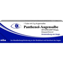 Panthenol Augensalbe JENAPHARM® 50 mg/g> Hot